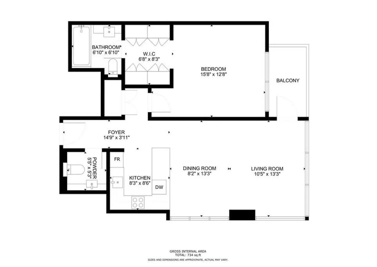 Apartment Residences 21 - Modern One Bedroom Dubai